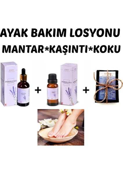 Bitkisel Ayak Bakım Losyonu 20CC 2 Adet (Mantar-Kaşıntı-Koku)Sağlık Bakanlığı Onaylı Üts Kayıtlı modelleri