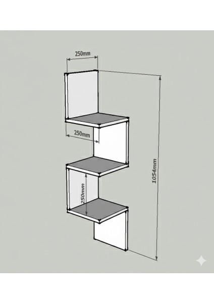 Duvar Rafı Leon Beyaz fiyatları
