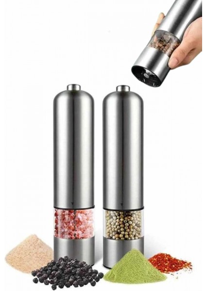 Ieg Işıklı Otomatik Tuz ve Karabiber Öğütücü Baharat Öğütücü fiyatları