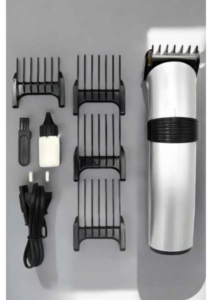 Bfs 4 Taraklı Profesyonel Şarjlı Saç ve Sakal Kesme Tıraş Makinesi Seti