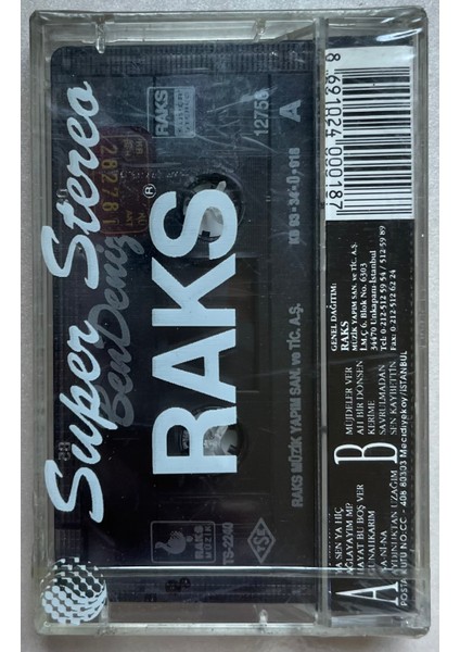 Bendeniz Ya Sen Ya Hiç - Ağlıyayımmı Kaset (Jelatinli Sıfır Orijinal Dönem Baskı Kaset) fiyatları