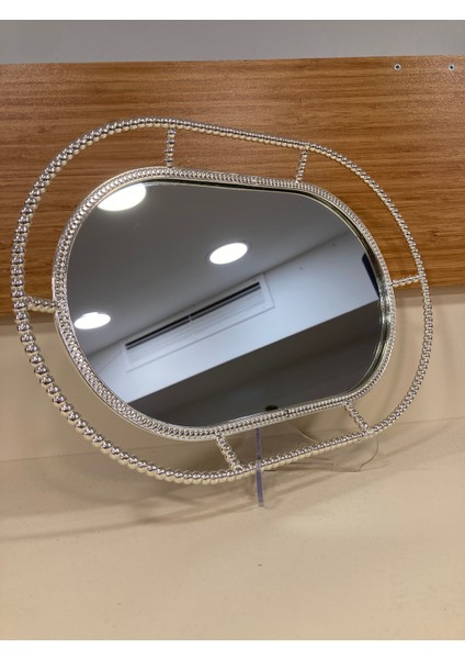 Tepsi Döküm Pirinç Oval Aynalı Gümüş 37X25 cm fiyatları