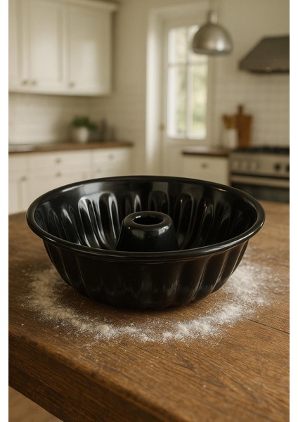 Yuvarlak Emaye Kek Kalıbı 28 cm Fırın Pasta Tart Ekmek Kalıbı fiyatları