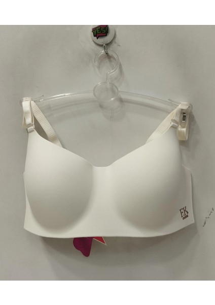 Kadın Desteksiz ve Balensiz Yumuşak Ekru Sütyen