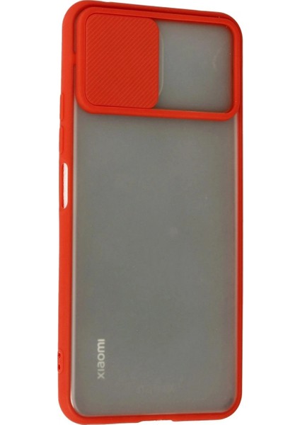 Ieg Xiaomi Mi 11 Lite Kılıf Palm Buzlu Kamera Sürgülü Silikon - Kırmızı modelleri