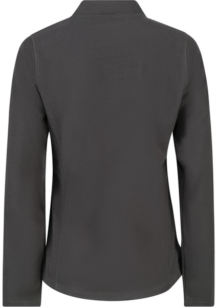 Camila Kadın Yarım Fermuarlı Ince Polar Sweatshirt Antrasit indirimleri