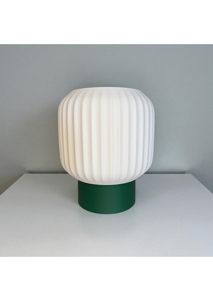 Beyaz Yeşil Modern Abajur- Masa Lambası indirimleri