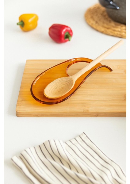 Akrilik Bal Tezgah Üstü Kirli Kaşıklık & Kepçe Altlığı indirimleri