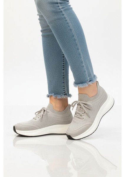 Gres Gri Nefes Alabilen Kadın Yürüyüş ve Koşu Ayakkabısı Günlük Ayakkabı fiyatları