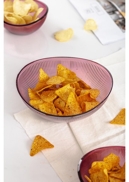 Akrilik Barok Mürdüm Orta Boy Oval Meyve & Salata Kasesi & Karıştırma Kabı / 1,6 Lt (Cam Değildir) indirimleri