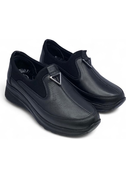 Kadın Hakiki Deri Tam Ortopedik Rahat Günlük Ayakkabı