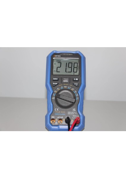 OW18A El Tipi Multimetre True Rms 3 5/6 Dijit