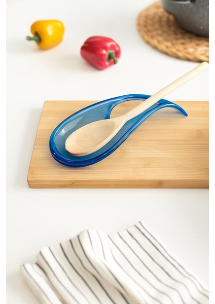 Akrilik Mavi Tezgah Üstü Kirli Kaşıklık & Kepçe Altlığı indirimleri