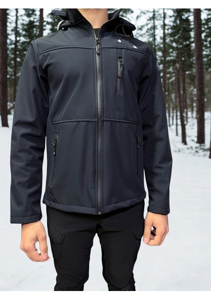 Taktikal Outdoor Cargocep Kargocep Softjel Içipolarlı Sıvı ve Rüzgar Geçirmez Kışlık Mont