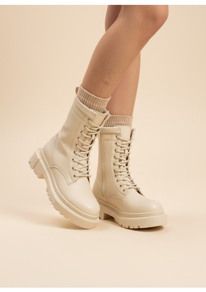 Kadın Postal Bot Kaymaz Termo Taban Suya Dayanıklı Fermuarlı Bağcıklı Tam Kalıp fırsatları