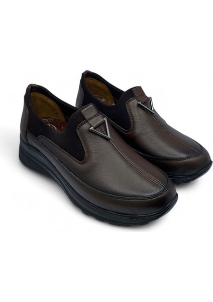 Kadın Hakiki Deri Tam Ortopedik Rahat Günlük Ayakkabı