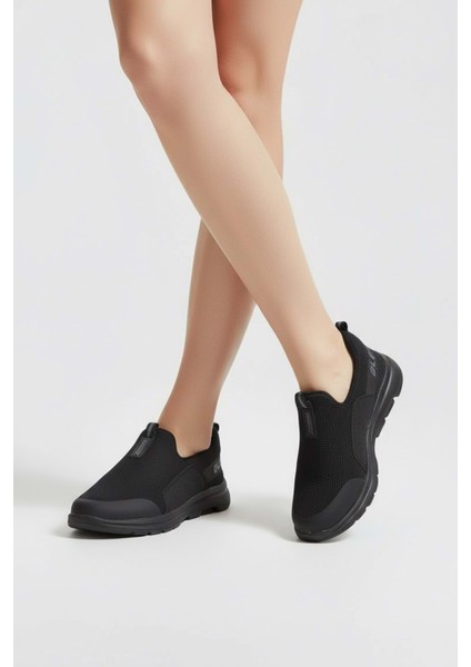 2231-BESTOF Anatomik Tabanlı Ultra Hafif Bağcıksız Unisex Yürüyüş Ayakkabısı - NKT02231-SIYAH-38 fırsatları