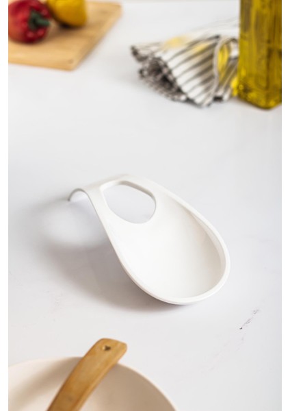 Akrilik Beyaz Tezgah Üstü Kirli Kaşıklık & Kepçe Altlığı fiyatları