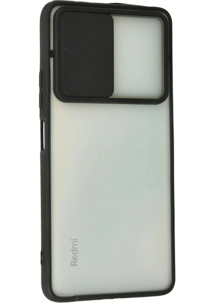 Ieg Xiaomi Redmi Note 10 Pro Kılıf Palm Buzlu Kamera Sürgülü Silikon - Siyah modelleri