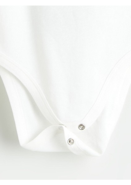 Cey Yeni Sezon Organik Kumaş Kız Bebek Çıtçıtlı Bodysuit 2'li modelleri