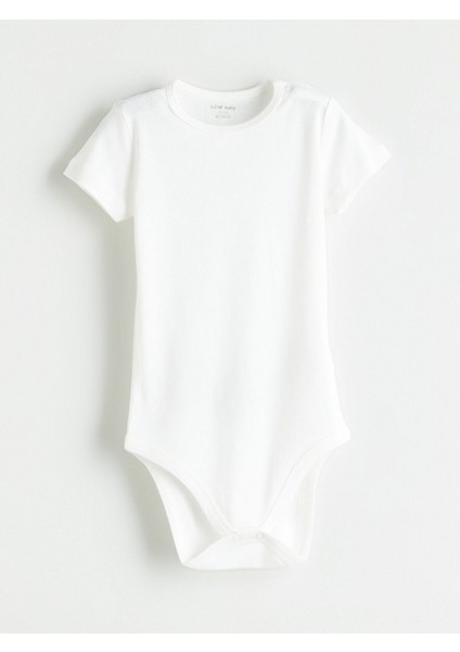 Cey Yeni Sezon Organik Kumaş Kız Bebek Çıtçıtlı Bodysuit 2'li fırsatları