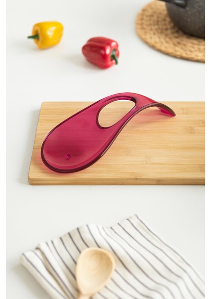 Akrilik Mürdüm Tezgah Üstü Kirli Kaşıklık & Kepçe Altlığı fırsatları