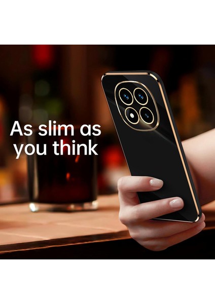 Xiaomi Redmi Note 14 Pro 4g Kılıf Kamera Korumalı Parlak Gold Kenarlı Altın Işlemeli Şeritli Yumuşak Silikon Bark Kapak modelleri