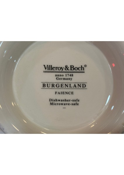 Villeroy Boch Burgenland Kase - 19,5 cm Çapında 9 cm Yüksekliğinde