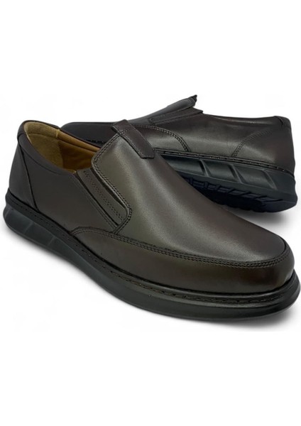 Erkek Hakiki Deri Tam Ortopedik Rahat Günlük Ayakkabı modelleri