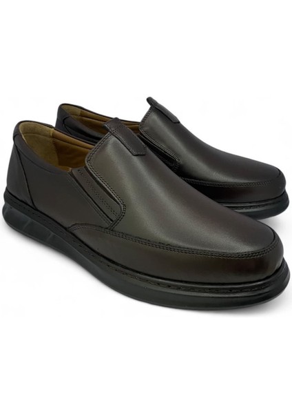Erkek Hakiki Deri Tam Ortopedik Rahat Günlük Ayakkabı fırsatları