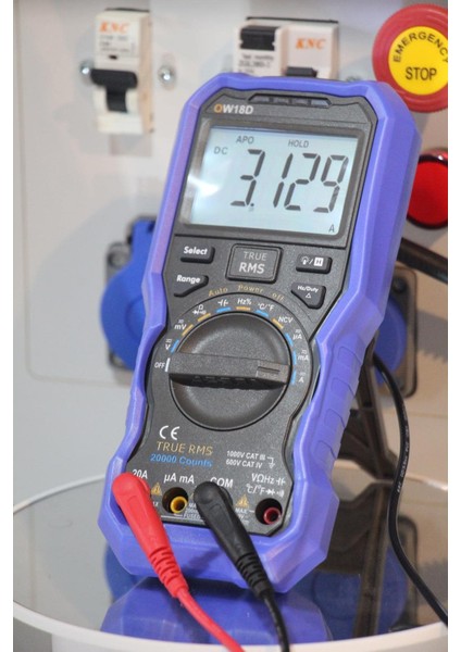 OW18D El Tipi Multimetre True Rms 4 1/2 Digit