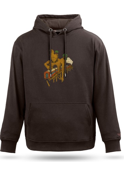 The Last Bridge Tasarım Kapşonlu Sweatshirt