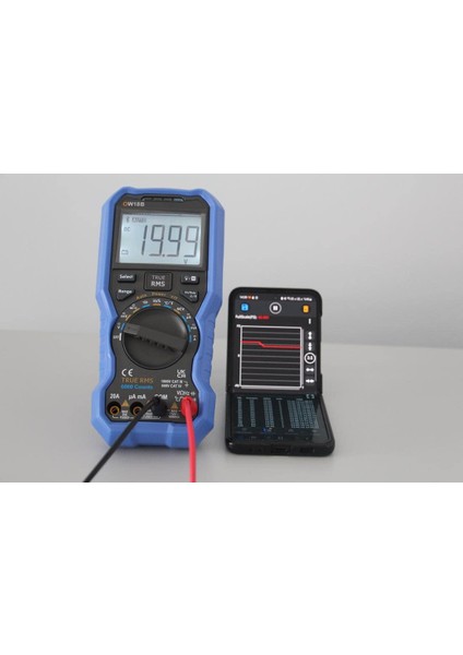 OW18B El Tipi Multimetre True Rms Bluetooth 3 5/6 Dijit