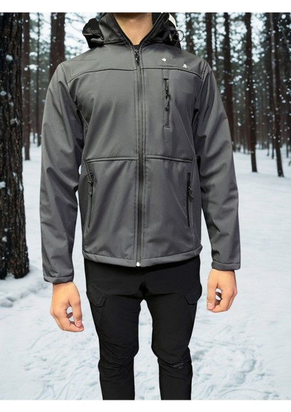 Taktikal Outdoor Cargocep Kargocep Softjel Içipolarlı Sıvı ve Rüzgar Geçirmez Kışlık Mont