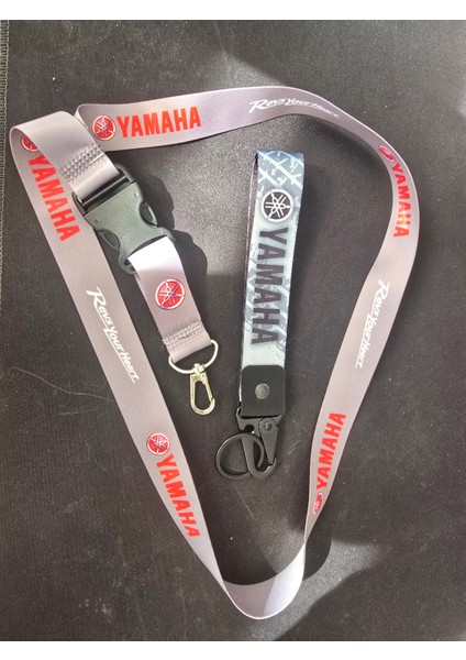 Yamaha 2'li Set Gri Anahtarlık
