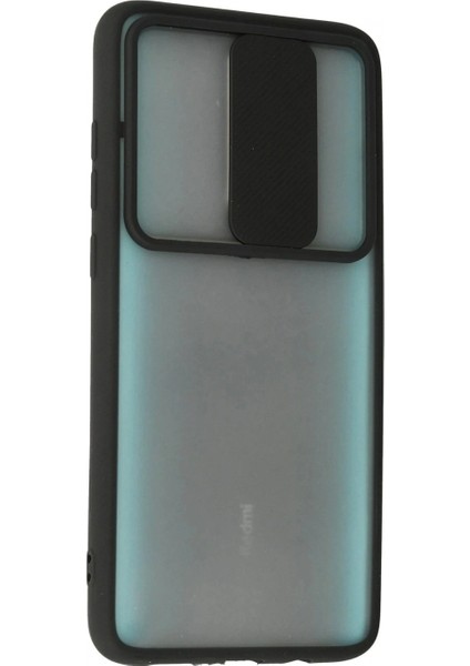 Ieg Xiaomi Redmi Note 8 Pro Kılıf Palm Buzlu Kamera Sürgülü Silikon - Siyah modelleri