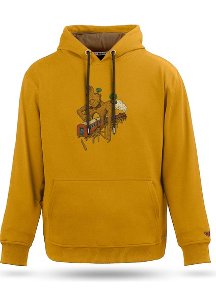 The Last Bridge Tasarım Kapşonlu Sweatshirt