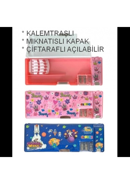 Hesap Makinalı Vintage Kalemlik