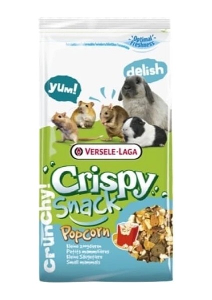Crispy Snack Popcorn Tavşan ve Kemirgen Yemi 650 gr