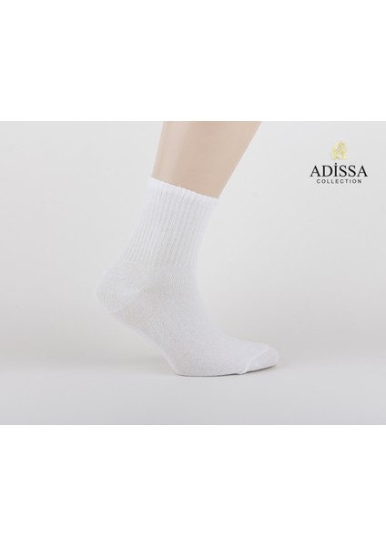 6'lı Mega Kolej Çorap Seti: Yıkanmış Kokulu, Siyah-Beyaz Temel, Çizgili Retro Tenis Çorabı indirimleri