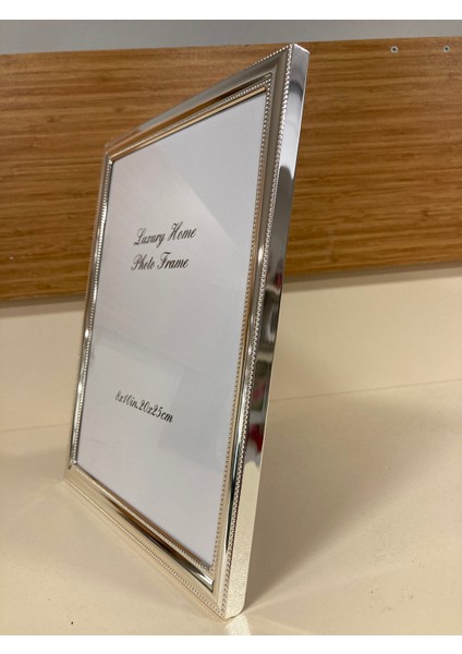 Resim Çerçevesi Yeni Model Metal Kenarlı Pirinç Gümüş 20X25 cm modelleri