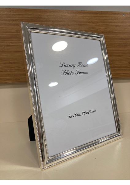 Resim Çerçevesi Yeni Model Metal Kenarlı Pirinç Gümüş 20X25 cm indirimleri