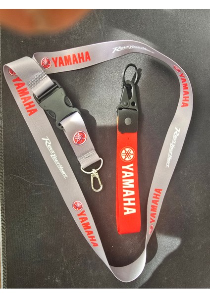 Yamaha 2'li Set Kırmızı Anahtarlık