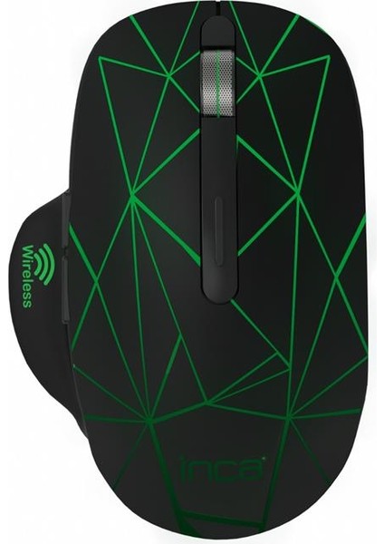 Inca IWM-051T Şarj Edilebilir Usb/type-C Kablosuz 1600 Dpı Mouse