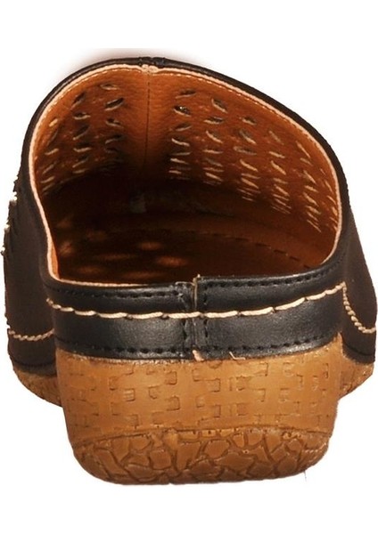 Carla Verde Cv 8670, Siyah Kadın Zımbalı Sabo Terlik fırsatları