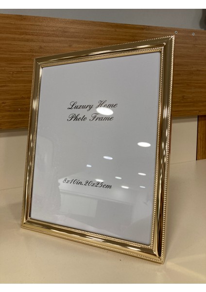 Resim Çerçevesi Yeni Model Metal Kenarlı Pirinç Altın 20X25 fırsatları