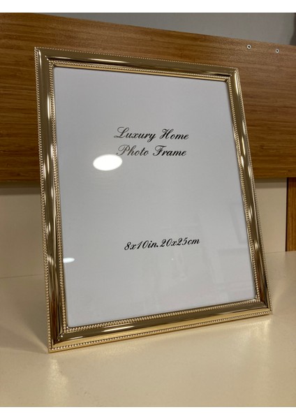 Resim Çerçevesi Yeni Model Metal Kenarlı Pirinç Altın 20X25 indirimleri