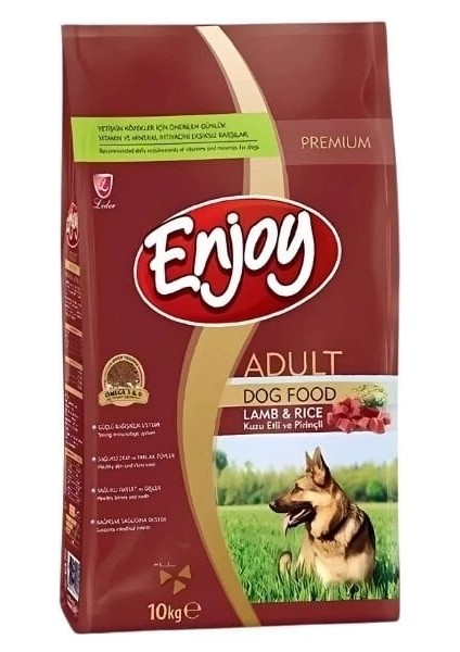 Kuzulu ve Pirinçli Yetişkin Köpek Maması 10 kg