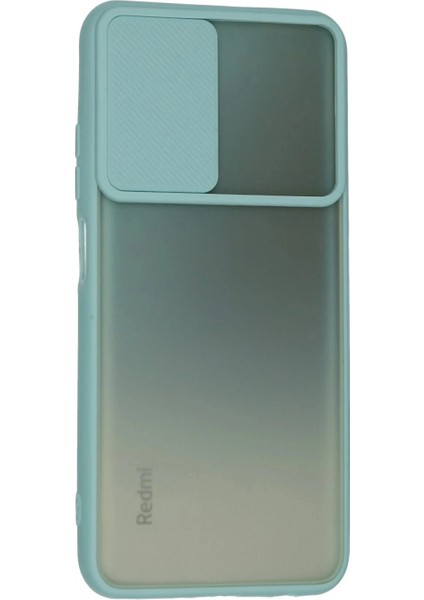 Ieg Xiaomi Redmi Note 10 Kılıf Palm Buzlu Kamera Sürgülü Silikon - Turkuaz modelleri
