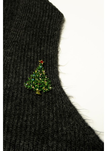 Yılbaşı Temalı Çelik Broş fiyatları